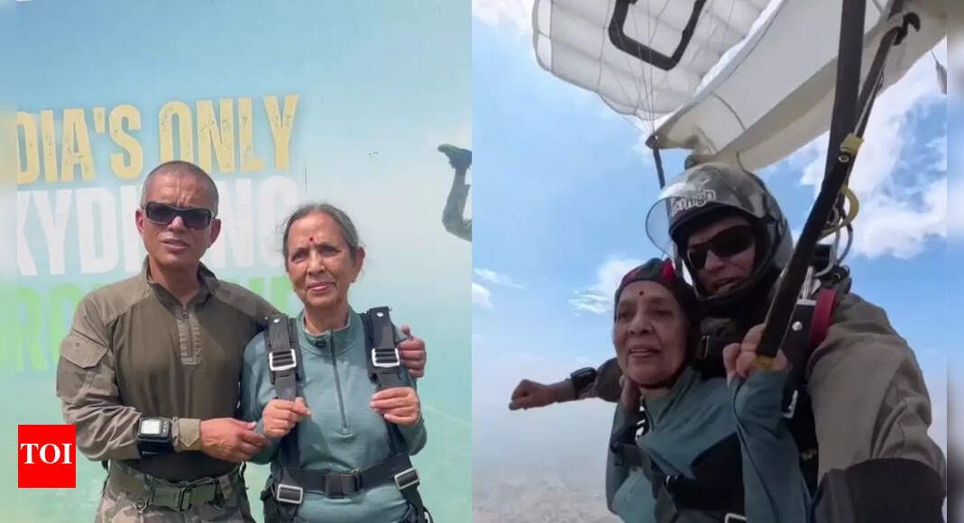 flying-high-at-80:-india’s-oldest-woman-skydives-on-birthday