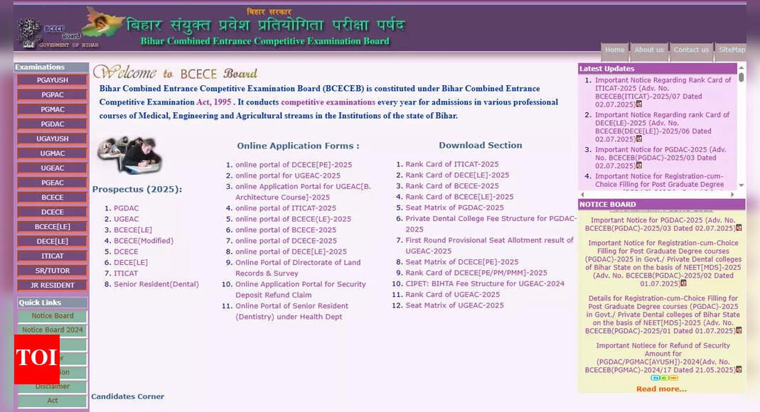 bceceb-bihar-releases-first-round-seat-allotment-result-for-engineering-admissions-2025-today-at-bceceboardbihargov.in