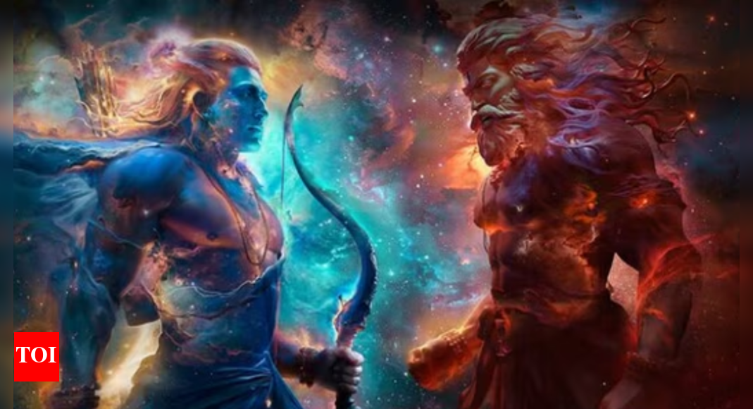 ‘ramayana’-first-glimpse:-ranbir-kapoor-and-yash-give-fans-‘goosebumps’-as-lord-ram-and-ravana;-powerful-vfx-leave-netizens-in-awe