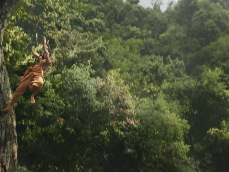 फिल्म-रामायण-का-फर्स्ट-लुक-जारी:जंगल-में-पेड़-पर-चढ़कर-धनुष-चलाते-हुए-नजर-आए-रणबीर-कपूर,-रावण-बने-यश-का-भी-दिखा-विराट-रूप