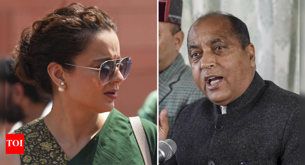 kangana-ranaut-vs-jairam-thakur-on-mandi-floods?:-bjp-mp-clarifies-on-her-absence