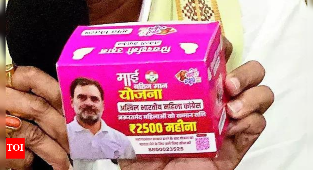 free-sanitary-pad-packs-with-rahul-gandhi’s-pic-stir-bihar-poll-row