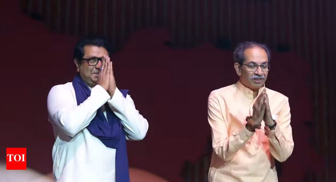 ‘fadnavis-did-what-balasaheb-could-not’:-raj-thackeray-at-‘victory’-rally-with-uddhav
