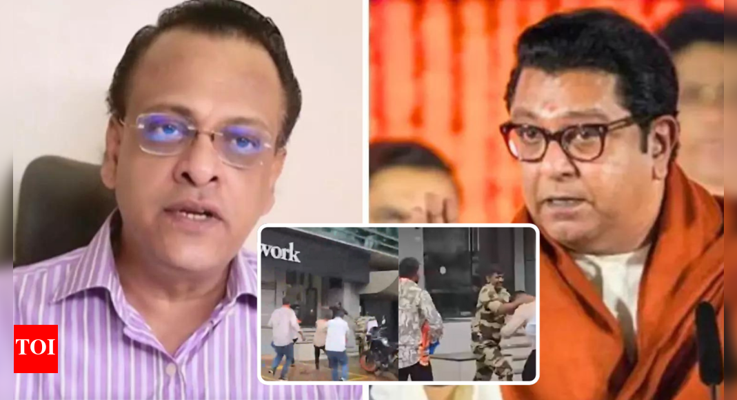 marathi-row:-5-mns-workers-held-after-post-leads-to-attack-on-kedia’s-office;-investor-apologises