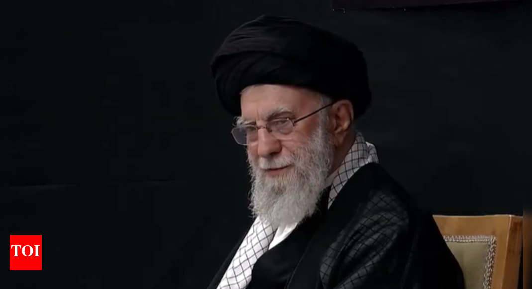 iran’s-khamenei-makes-first-public-appearance-since-israel-conflict;-attends-mourning-event-–-video