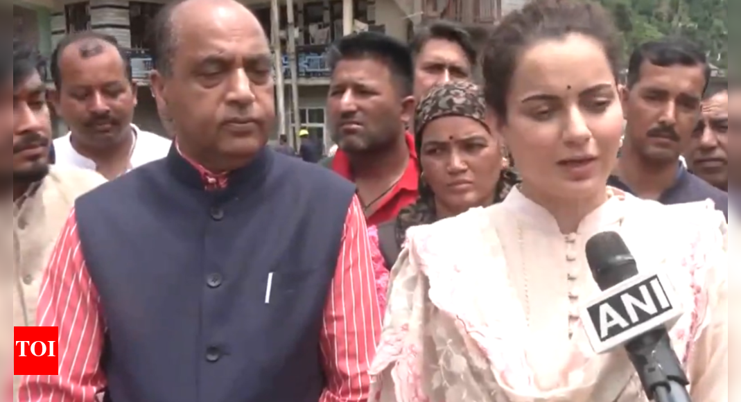 himachal-floods:-congress-targets-kangana-over-‘don’t-have-any-cabinet’-remark,-calls-it-‘insensitive’