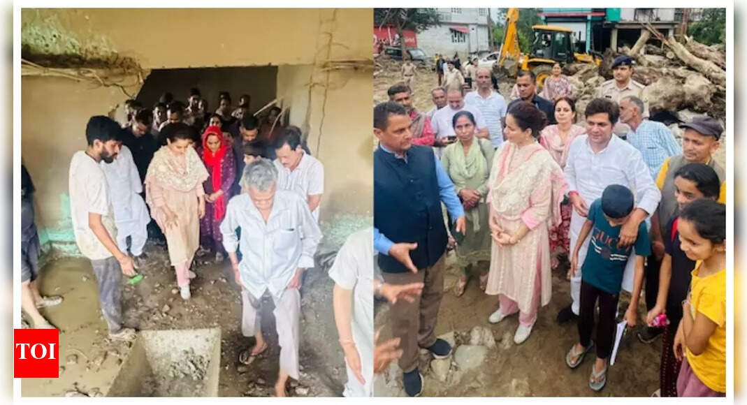 kangana-ranaut-visits-flood-hit-areas-in-himachal-pradesh,-promises-to-brief-pm-modi