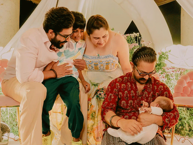 आमिर-खान-ने-बैडमिंटन-खिलाडी-की-बेटी-का-किया-नामकरण:ज्वाला-गुट्टा-की-बेबी-गर्ल-को-दिया-‘मीरा’-नाम;-सोशल-मीडिया-पर-वायरल-हुईं-तस्वीरें