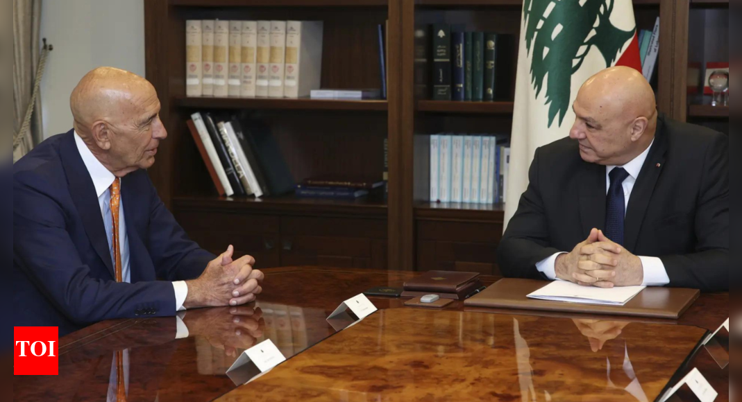 us-envoy-says-satisfied-with-lebanese-response-on-disarming-of-hezbollah