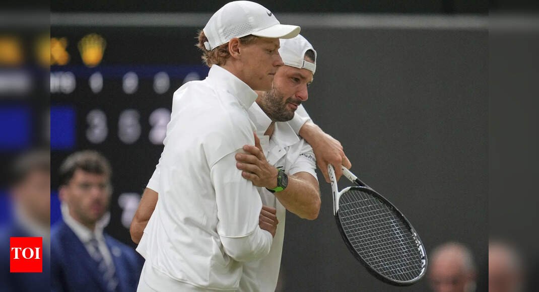 wimbledon:-sinner-handed-reprieve-after-dimitrov-suffers-injury-heartbreak;-djokovic-survives