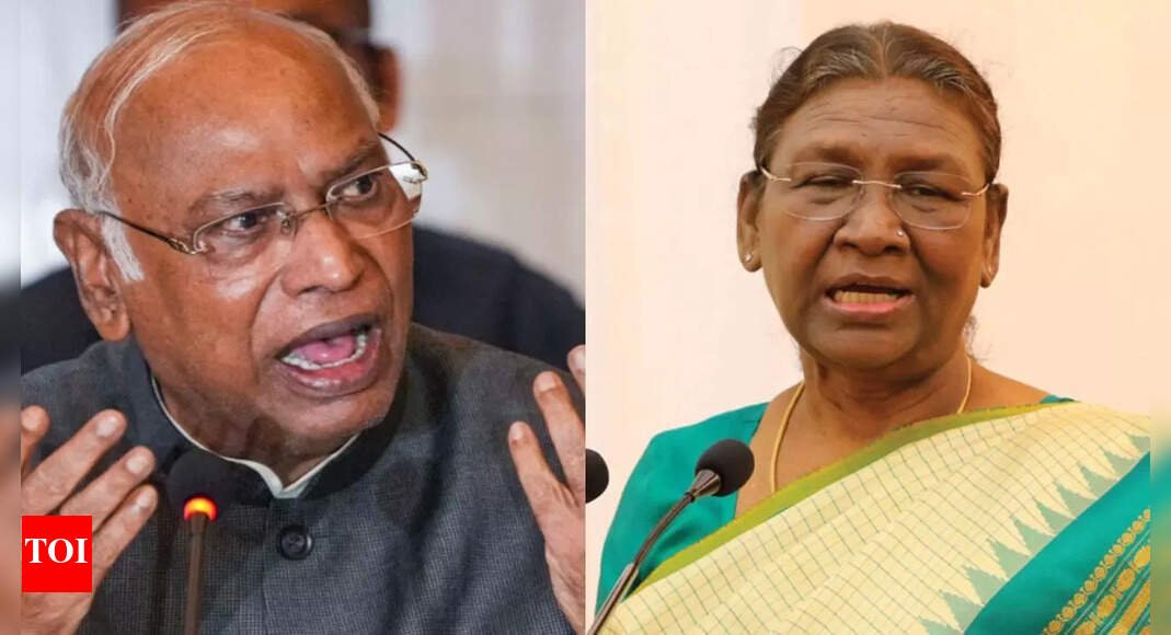 bjp-demands-apology-from-kharge-for-‘objectionable’-remarks-against-murmu-&-kovind
