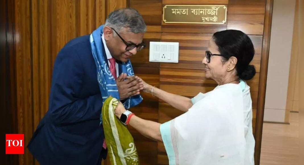 for-the-first-time-in-14-years:-tata-group-chairman-natarajan-chandrasekaran-meets-cm-mamata-banerjee-to-discuss-investment-in-west-bengal