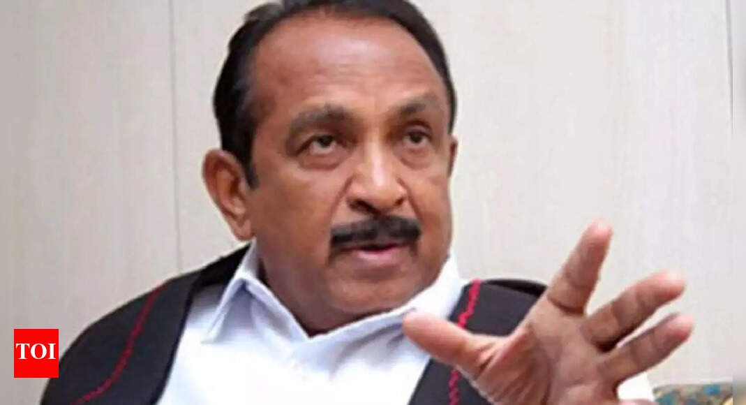 chaos-at-mdmk-meet:-journalists-‘attacked’-for-filming-empty-chairs-during-vaiko’s-address-in-tamil-nadu;-cameraman-injured