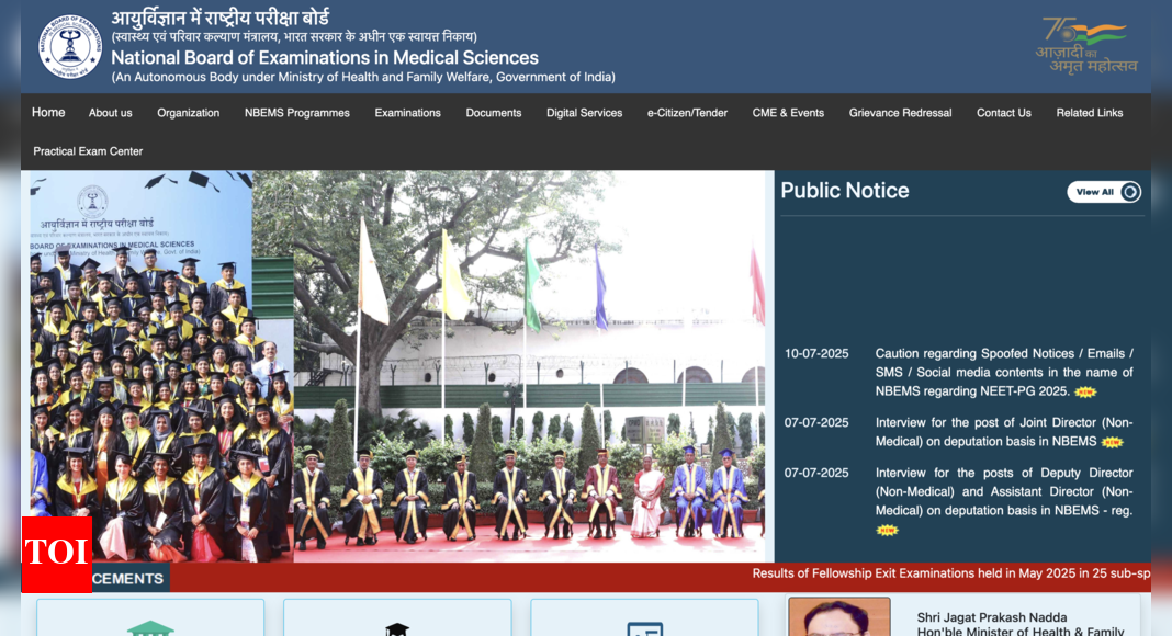 neet-pg-2025:-nbems-warns-candidates-against-false-sms,-notice-check-details-here