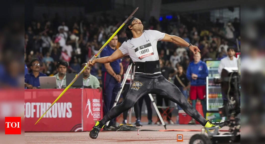 athletics-world-c’ships:-olympic-cell-approves-foreign-training-stints-for-neeraj-chopra,-others