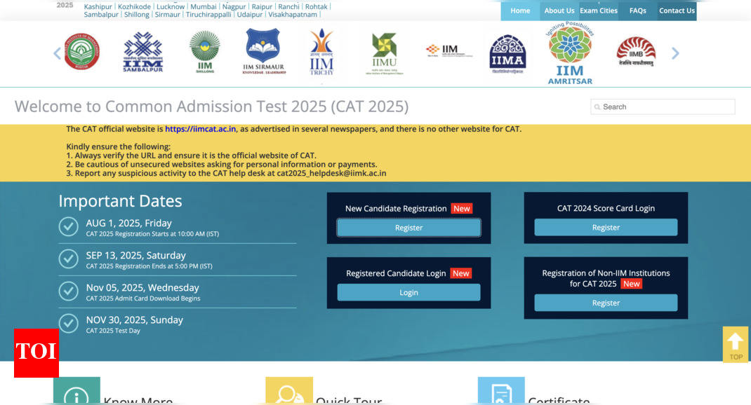 cat-2025-registration-begins:-check-direct-link-to-apply-online-here