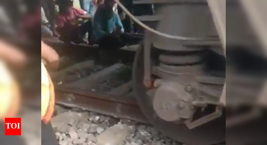 close-call:-two-coaches-of-sabarmati-express-derail;-passengers-safe