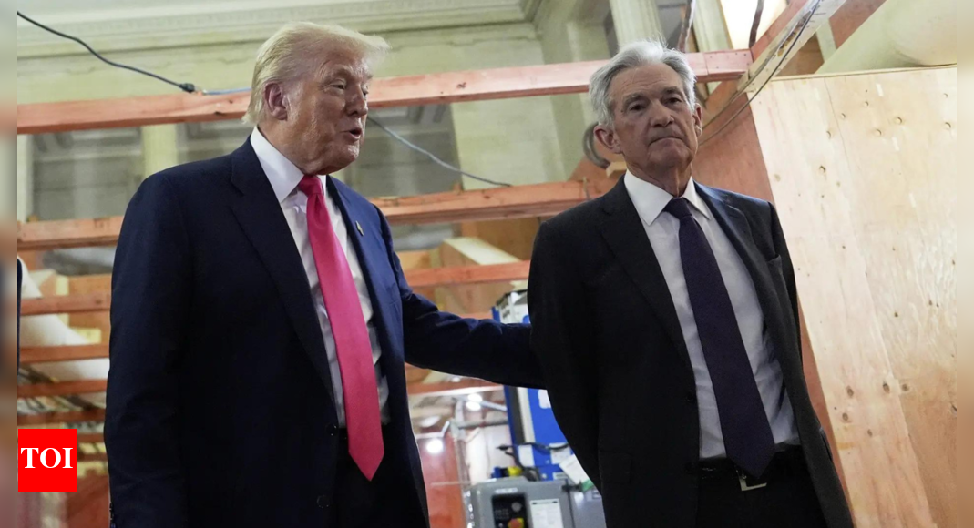 donald-trump-vs-jerome-powell:-us-president-urges-fed-board-to-overrule-powell-on-rates;-calls-him-‘stubborn’-as-dissent-grows
