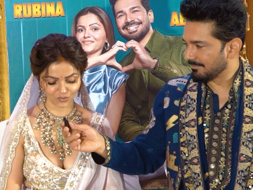 9-महीने-बाद-अभिनव-ने-मेरे-प्रपोजल-को-हां-बोला:रुबीना-बोलीं-रिश्ता-ज्यादा-जरूरी,-इसलिए-हर-पंगे-के-बाद-मैं-सॉरी-बोलती-हूं