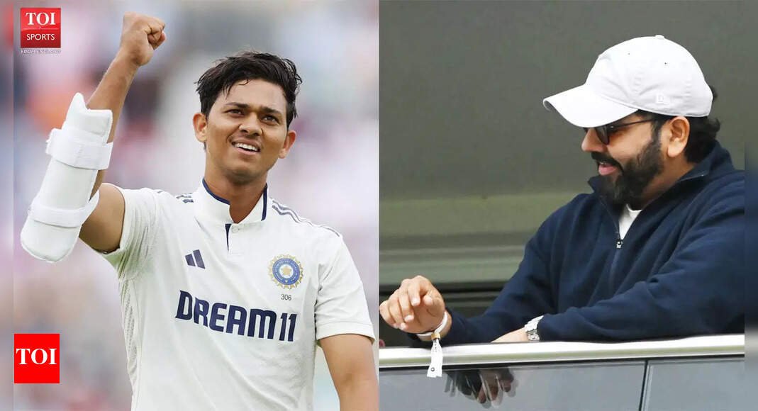 ind-vs-eng:-after-quiet-series-a-loud-finish-for-yashasvi-jaiswal-at-the-oval-with-‘rohit-bhaiya’-watching-on