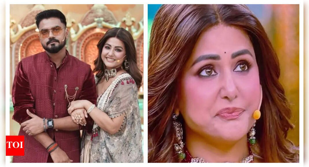 pati-patni-aur-panga:-hina-khan-gets-teary-eyed-recalling-rocky-jaiswal’s-support-during-her-stage-3-breast-cancer-battle;-says,-‘if-there’s-one-person-i-can-see-in-my-father’s-place,-it’s-him’