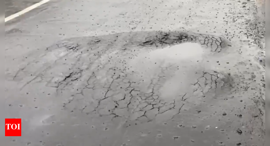 watch:-part-of-patna-flyover-sinks;-was-inaugurated-2-months-ago
