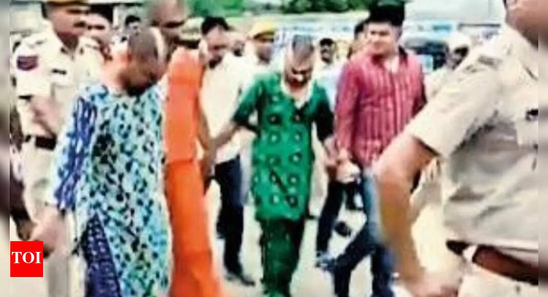 rajasthan-police’s-public-parade:-heads-shaved,-made-to-wear-salwar-suits