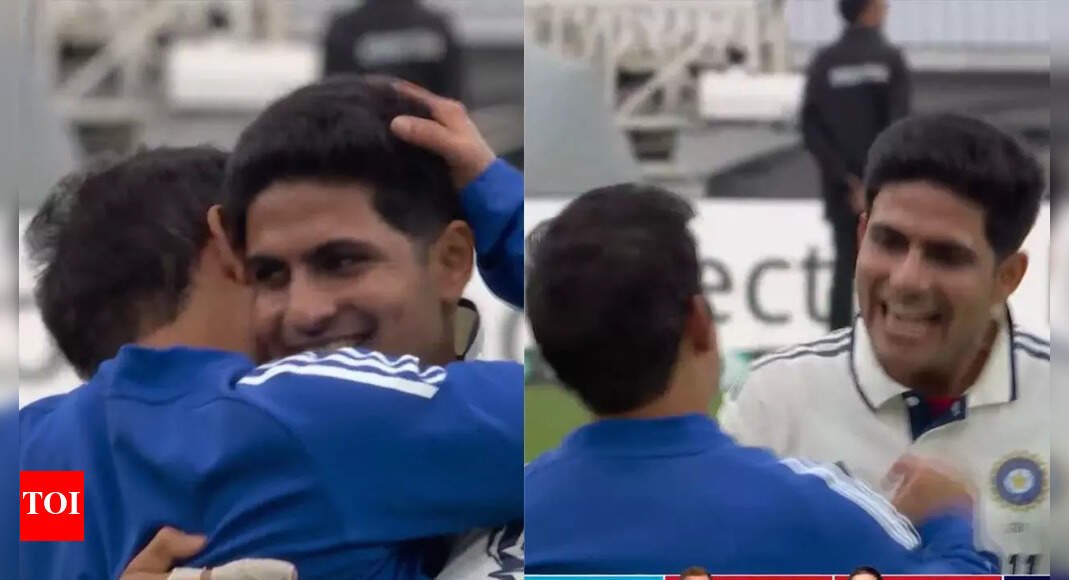 ind-vs-eng-test:-shubman-gill-and-gautam-gambhir-share-heartfelt-embrace-after-thrilling-series-finale-–-watch