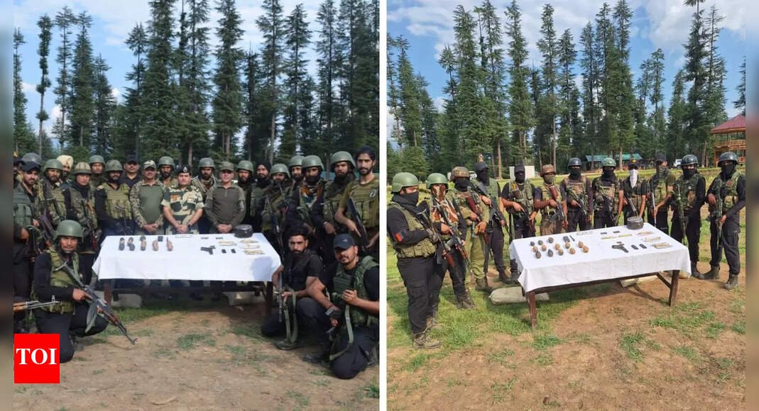 kupwara-cave-raid:-chinese-arms,-ied-manual-recovered-in-3-day-joint-op;-anti-terror-operations-continue-across-j&k