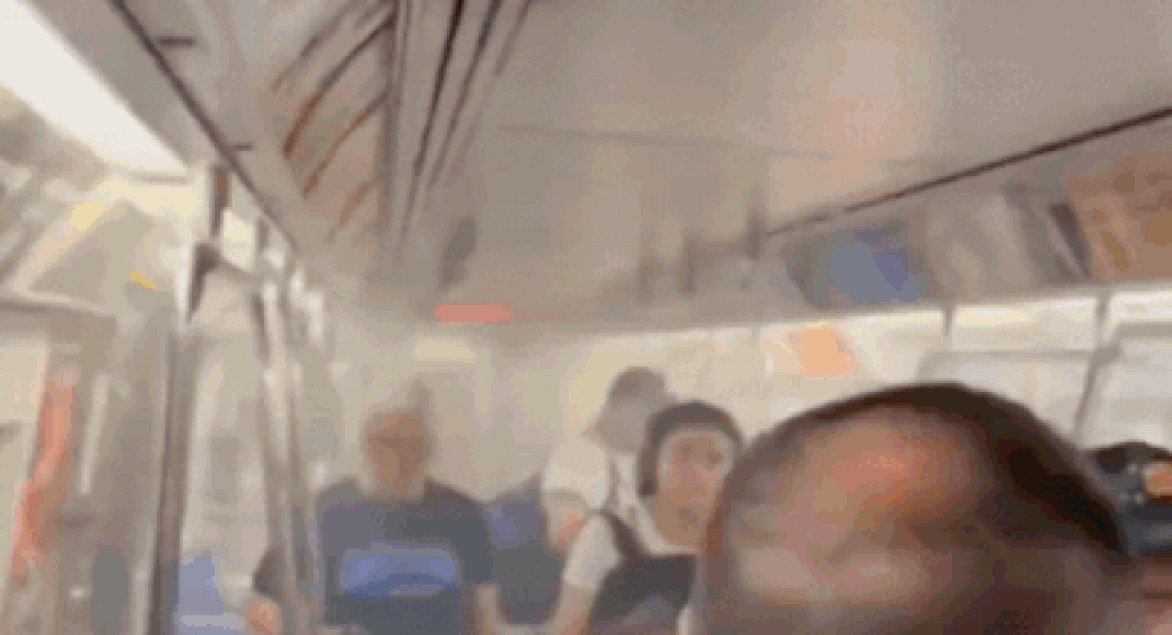 watch:-fire-erupts-on-new-york-city-train,-smoke-and-flames-billow-to-ceiling;-9-hospitalised