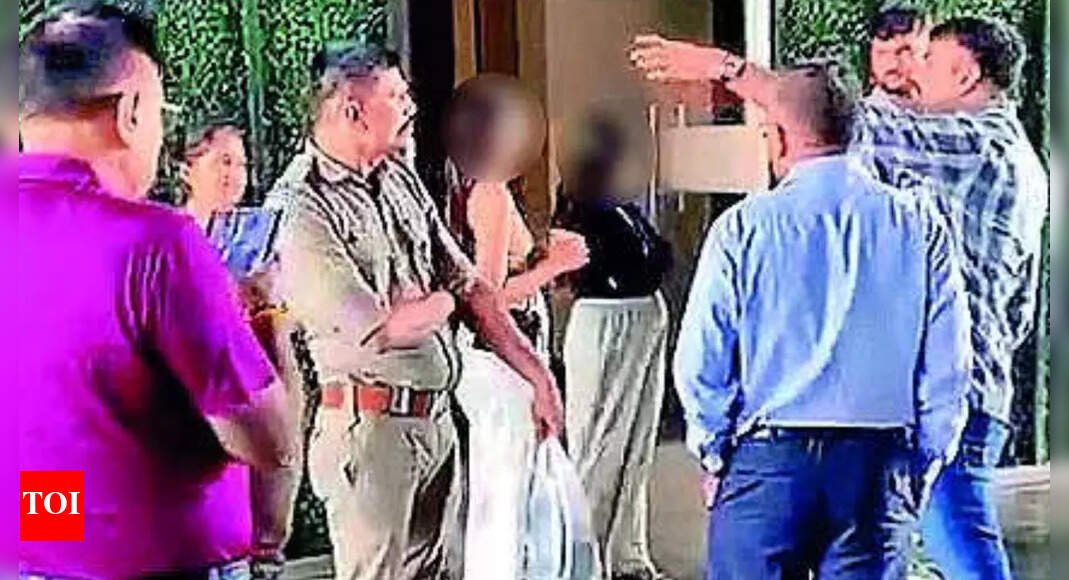 father-in-law-tips-off-cops-about-booze-party-in-surat-hotel;-all-arrested