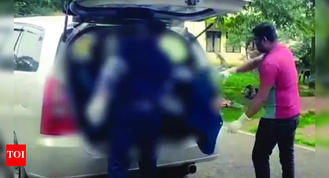 karnataka-vehicle-with-600kg-beef-seized-at-mollem