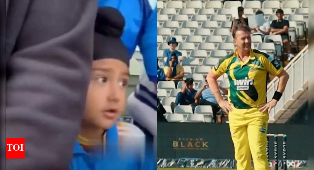 watch:-brett-lee-wins-hearts-by-folding-hands,-saying-‘sat-sri-akaal’-to-young-sikh-fan