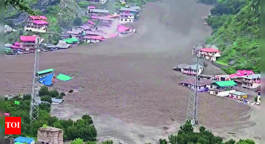 dharali-flash-flood:-360-million-cubic-metres-of-glacial-debris-came-tumbling-down,-experts-estimate