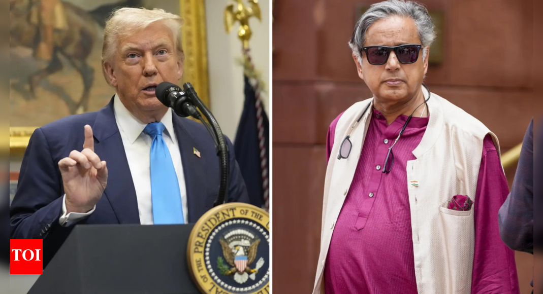 ‘it’s-definitely-a-blow’:-shashi-tharoor-reacts-to-trump’s-50%-tariff-on-india