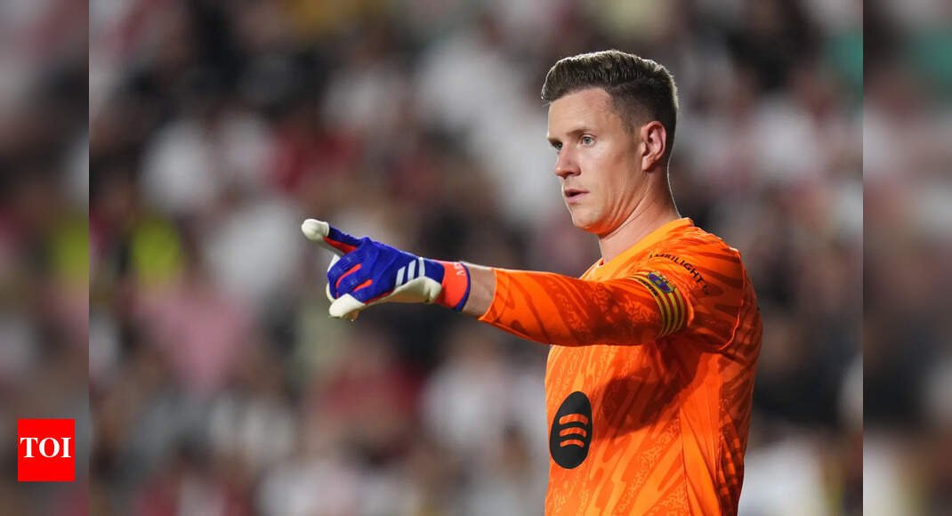 la-liga:-barcelona-strip-marc-andre-ter-stegen-of-captain’s-armband;-ronald-araujo-to-take-over