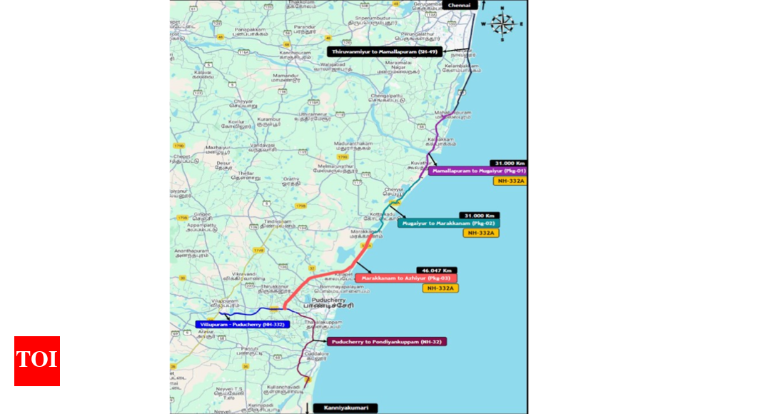 highway-push:-cabinet-okays-rs-2,157-crore-upgrade-of-marakkanam–puducherry-route;-project-to-ease-travel-and-create-18-lakh-jobs