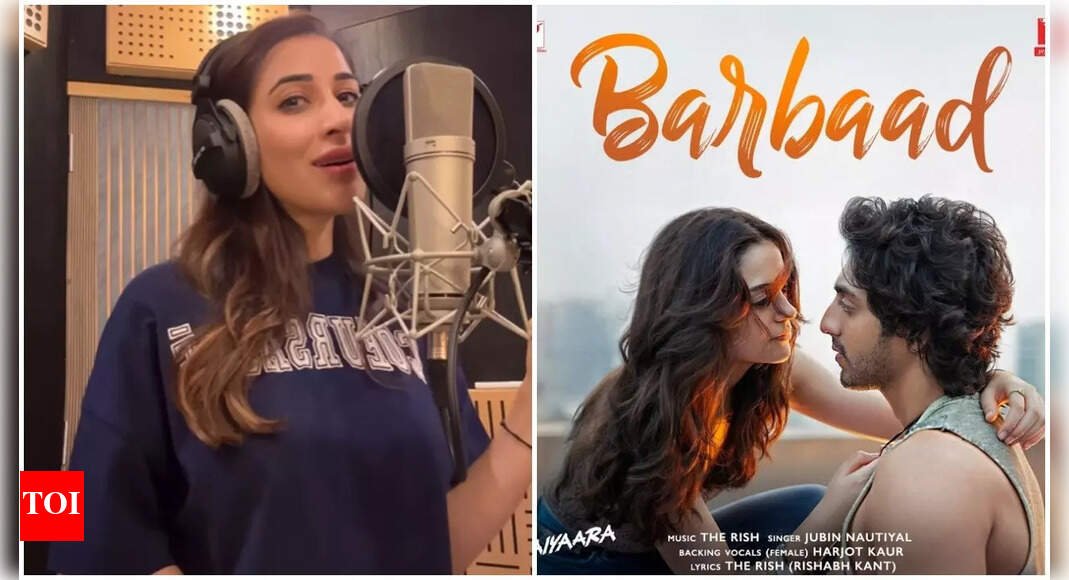 ‘saiyaara’:-sophie-choudry’s-cover-of-the-song-‘barbaad’-from-the-film-leaves-the-internet-impressed;-ahaan-panday’s-mother-comments