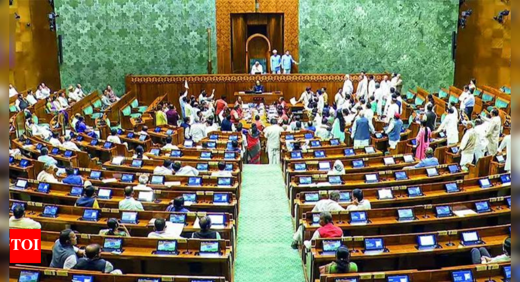 monsoon-session:-parliament-proceedings-washed-out-again-amid-opposition-stir