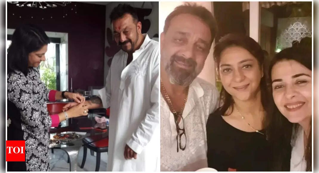raksha-bandhan:-sanjay-dutt-expresses-gratitude-to-sisters-priya,-namrata-for-love-and-strength