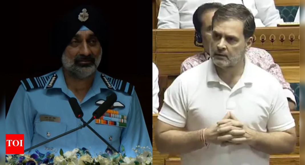 rahul-gandhi’s-‘no-political-will’-jibe-in-lok-sabha:-iaf-chief-cites-govt’s-clear-resolve-in-op-sindoor;-‘no-restrictions-on-forces,-only-self-made-constraints’