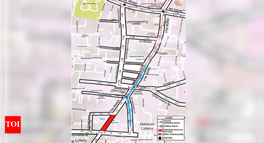traffic-advisory:-chennai’s-alwarpet-flyover-now-two-way-for-drainage-repair;-heavy-vehicles-diverted