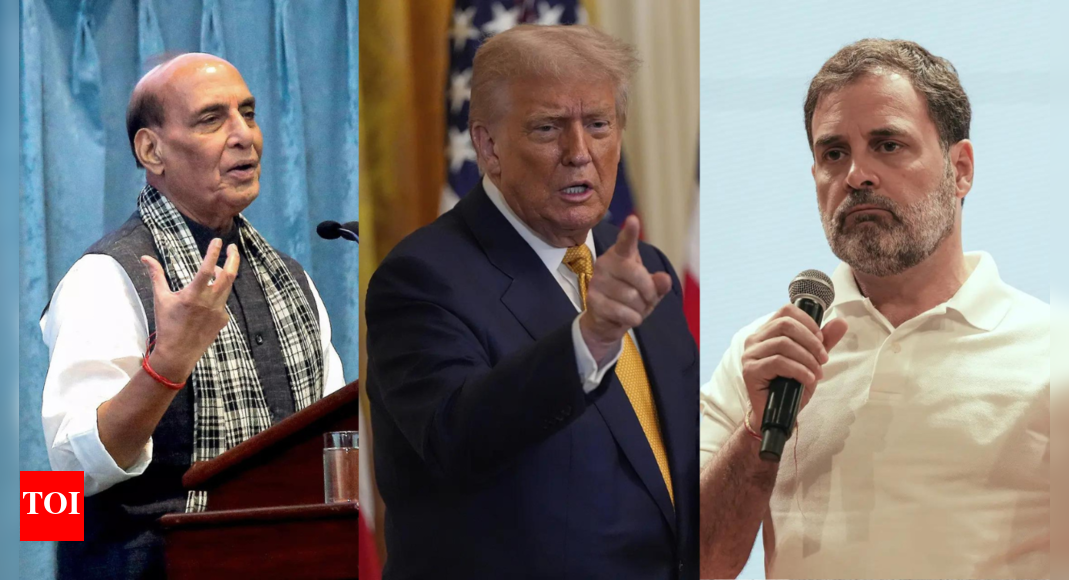 evening-newswrap:-rajnath-mocks-trump-for-trying-to-hurt-india’s-economy;-bjp-slams-rahul-on-op-sindoor-remarks-and-more