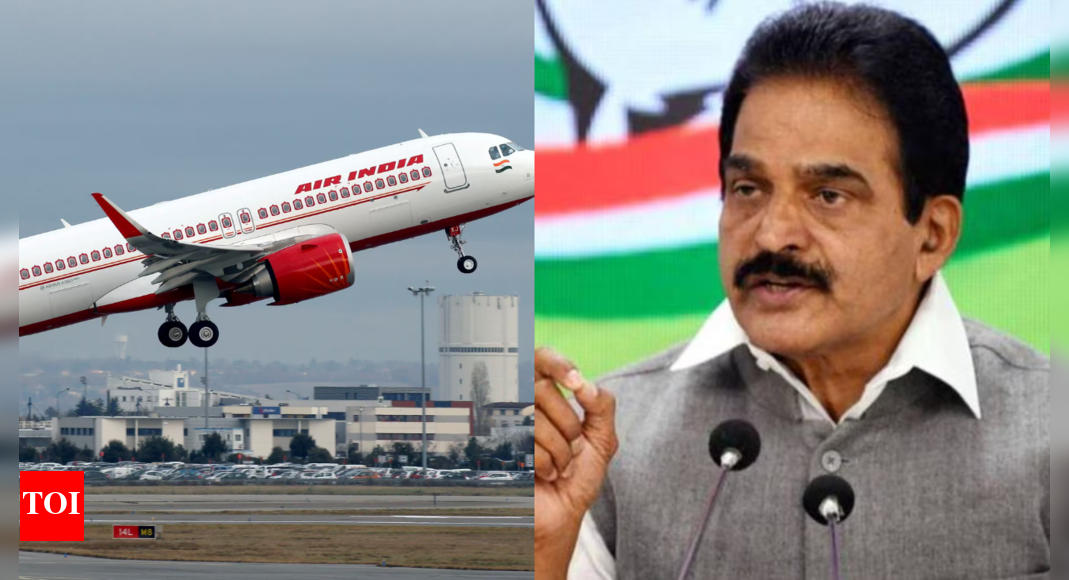 air-india-flight-with-k-c-venugopal-makes-emergency-diversion;-trivandrum–delhi-flight-lands-in-chennai