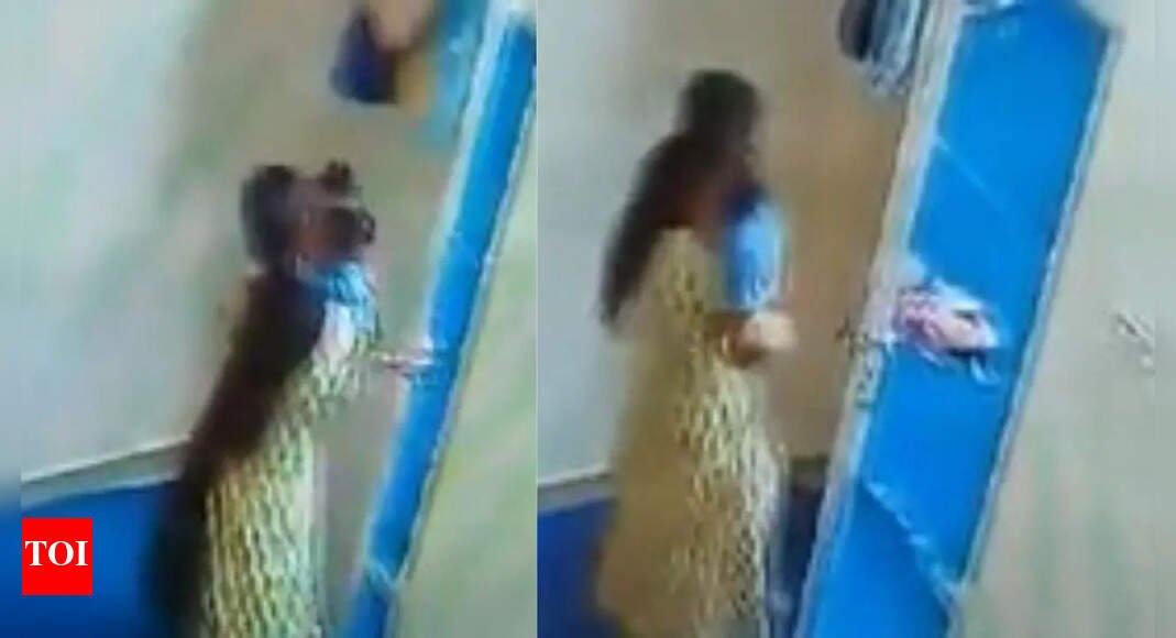 noida-daycare-horror:-attendant-slaps,-punches,-bites,-throws-toddler;-owner-watched