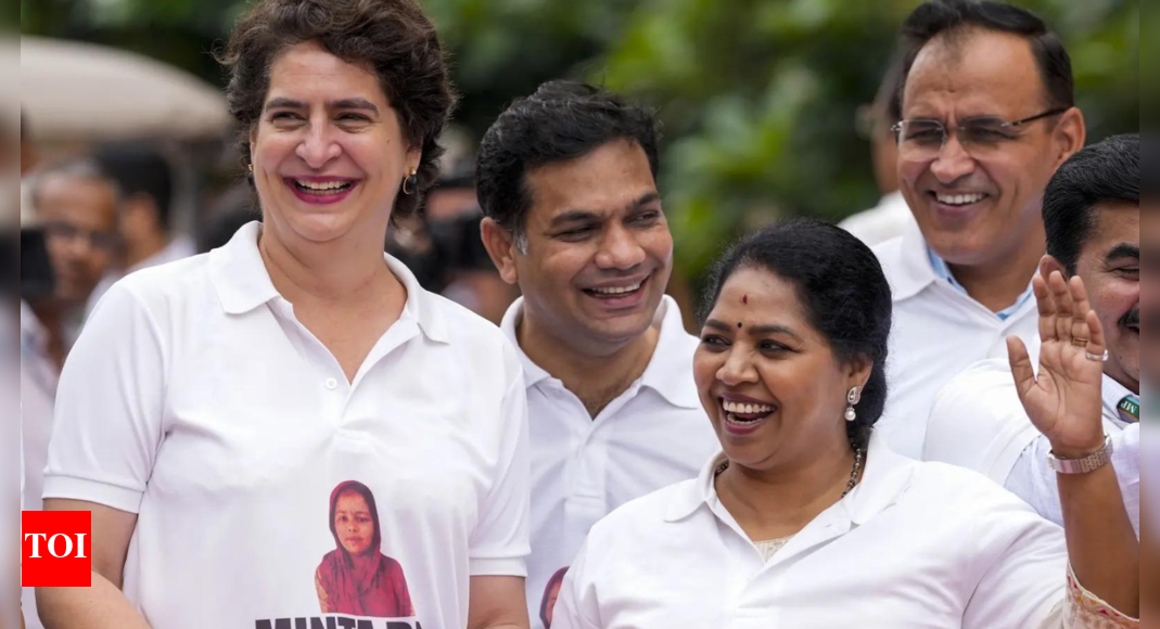 vote-‘chori’-row:-oppn-protests-sir;-mps-wear-‘124-yr-old-minta-devi’-t-shirts