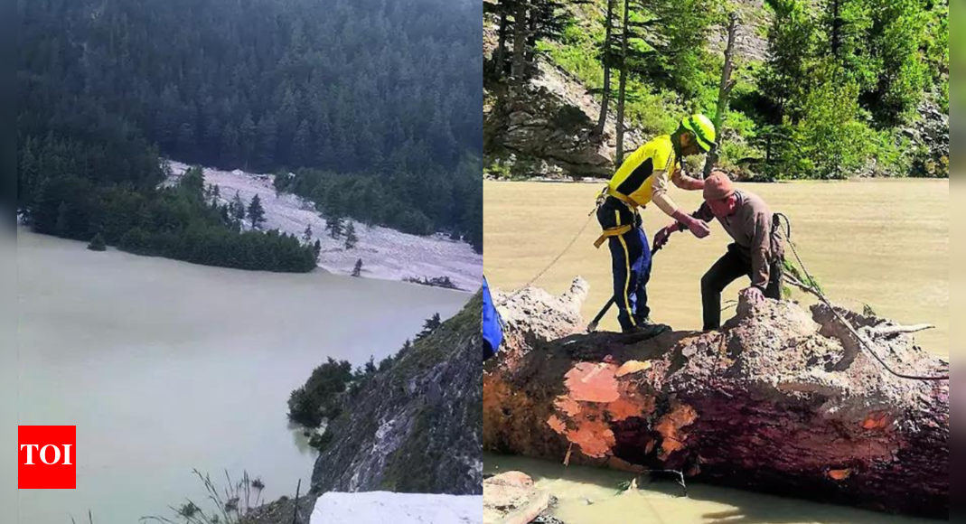 uttarakhand-flash-flood-aftermath:-temporary-lake-formed-in-harsil-poses-new-risk