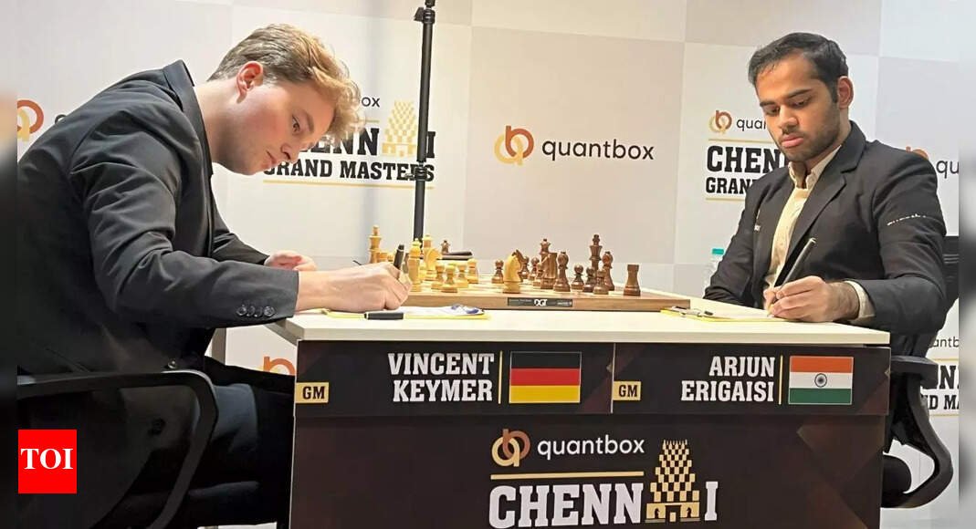 chennai-grand-masters-2025:-germany-no.-1-vincent-keymer-draws-against-arjun-erigaisi,-maintains-unbeaten-streak-after-round-6