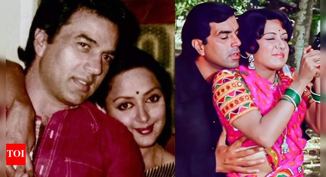 hema-malini-recalls-how-her-blooming-off-screen-romance-with-dharmendra-added-to-their-crackling-chemistry-as-‘veeru’-and-‘basanti’-in-‘sholay’
