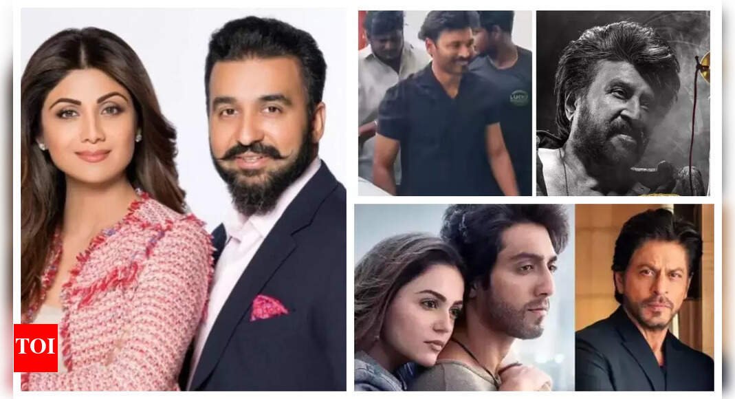 top-5-ent-news:-dhanush-reviews-coolie;-shilpa-shetty-raj-kundra-booked-in-fraud-case